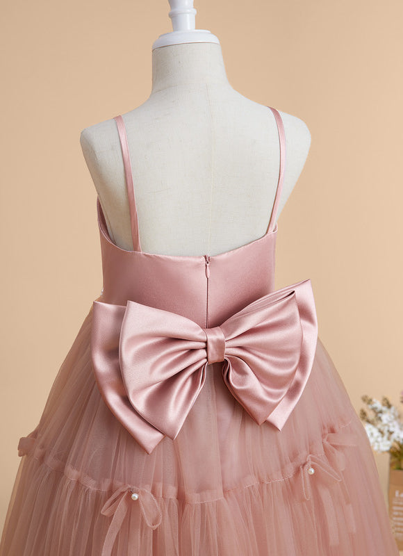 Robe Trapèze Rosée Élégante - gallery 6