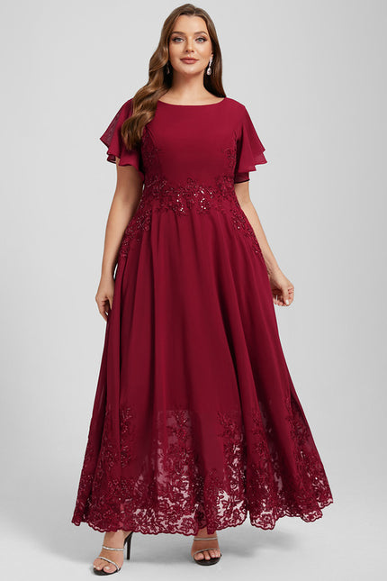 Robe Trapèze Rouge Envoûtant - gallery 9