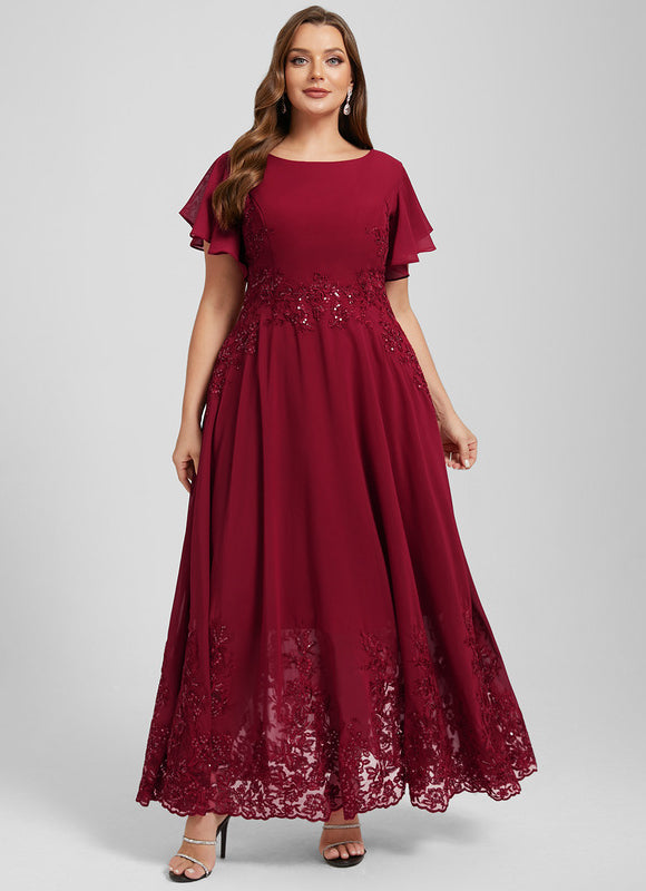 Robe Trapèze Rouge Envoûtant - gallery 9