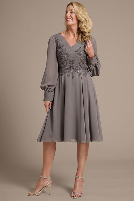 Robe Trapèze Grande Taille - gallery 3