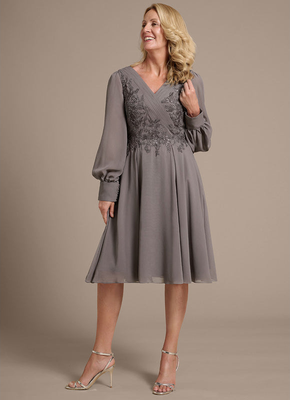 Robe Trapèze Grande Taille - gallery 3