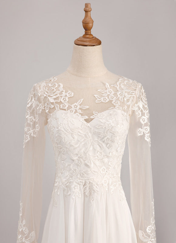 Robe Trapèze Élégie Cristalline - gallery 5