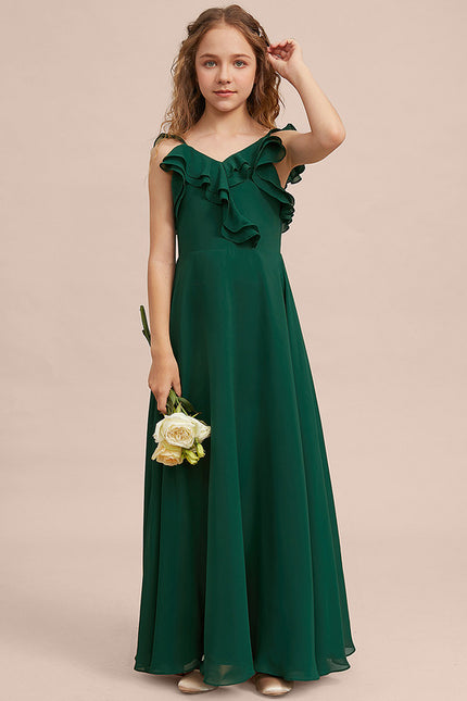 Robe Trapèze Vert Doux Éclat