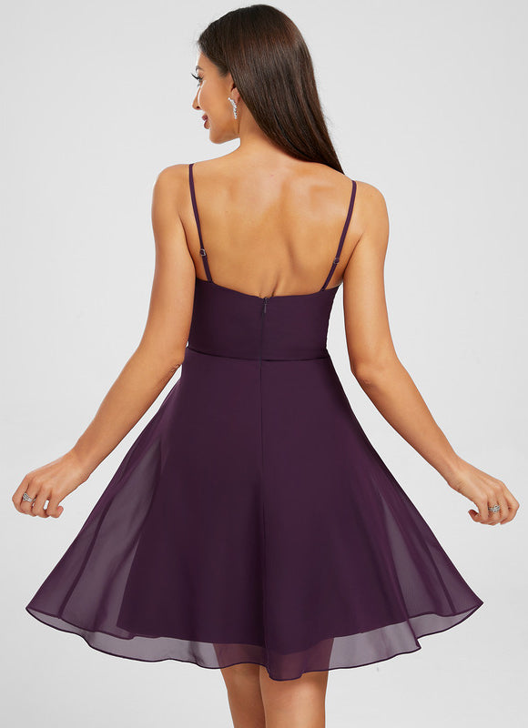 Robe Trapèze Danseuse Violette - gallery 4