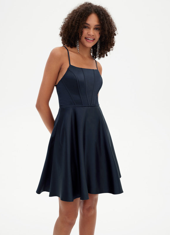 Robe Trapèze Rosée Enchantée - gallery 4