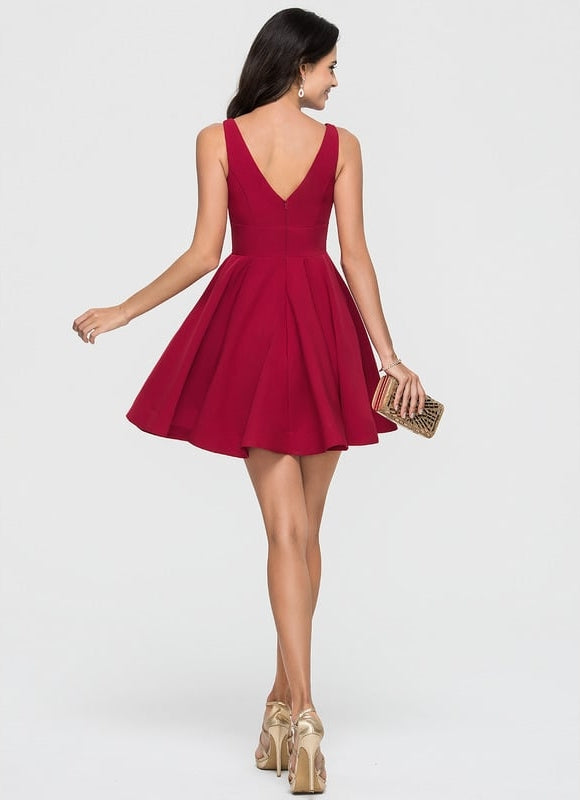 Robe Trapèze Rêve De Rose - gallery 7