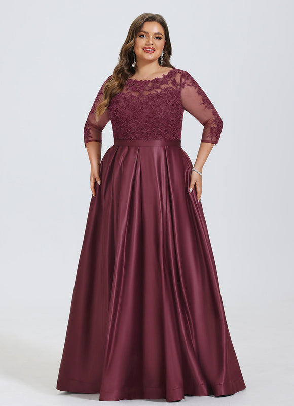 Robe Trapèze Élégance Majestueuse - gallery 3