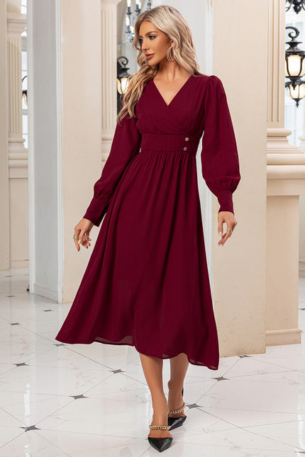 Robe Trapeze Volant - gallery 4