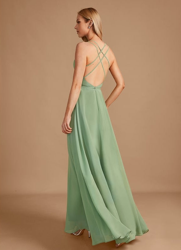 Robe Trapèze Éclat Verdate - gallery 4