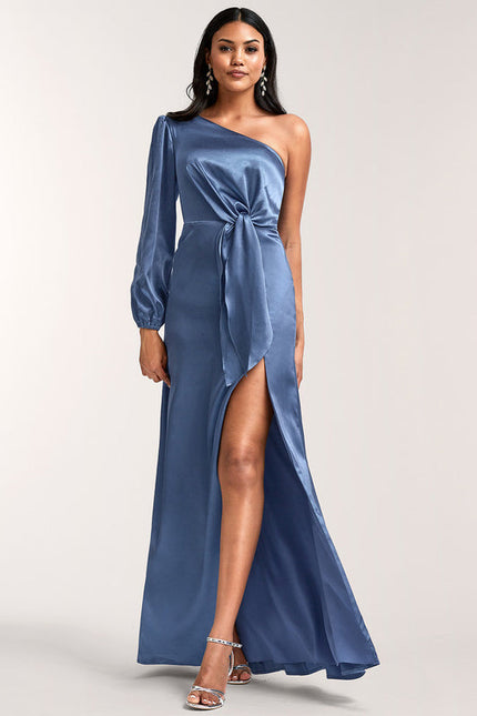 Robe Trapèze Rouge Satiné Chic - gallery 5