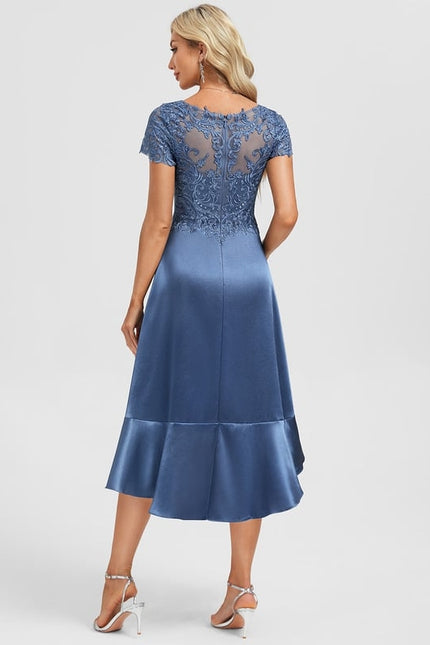 Robe Trapèze Asymétrique Chic - gallery 4