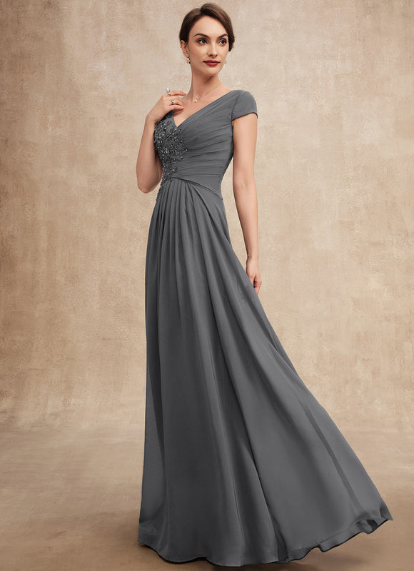 Robe Trapèze Sérénité Charbonnée - gallery 4