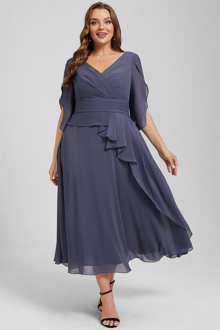 Robe Trapèze Vaporeuse Sereine - gallery 7