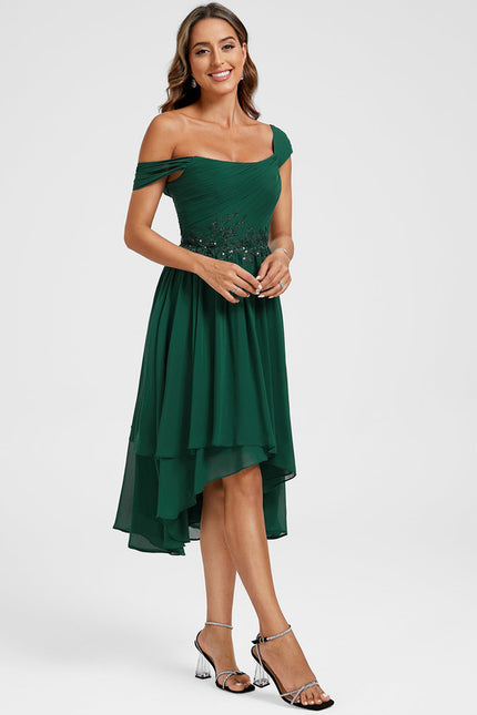 Robe Trapèze Aérienne Élégante - gallery 1