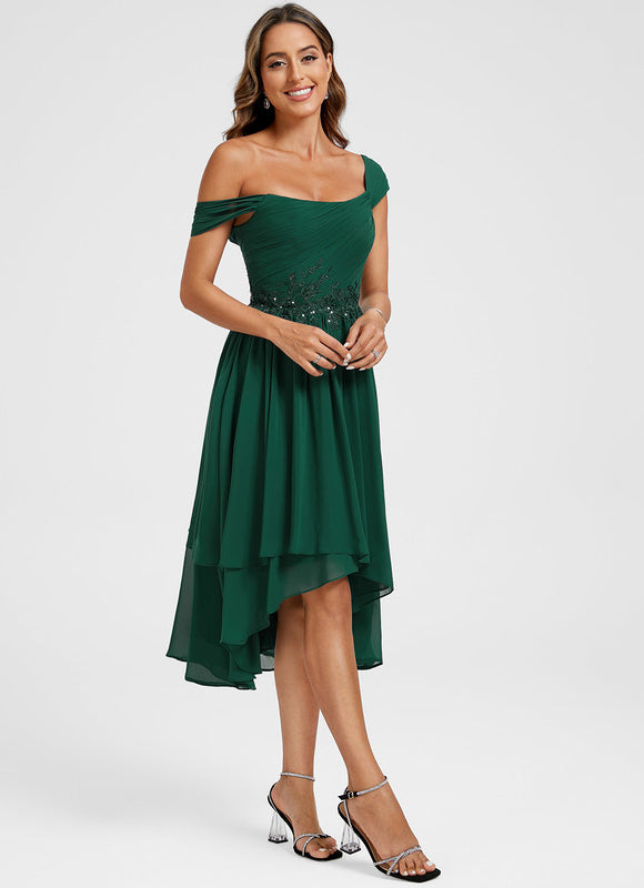 Robe Trapèze Aérienne Élégante - gallery 1