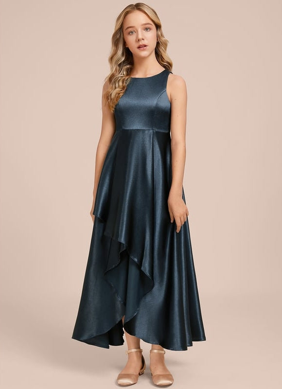 Robe Trapèze Satin Irisé - gallery 3