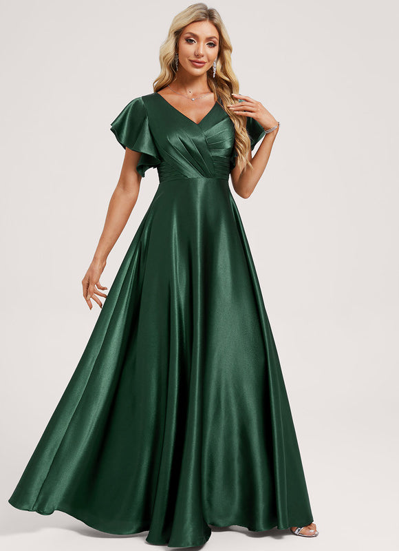 Robe Trapeze Demoiselle D Honneur - gallery 1
