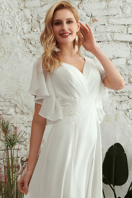Robe Trapèze Éblouissante Aérienne - gallery 3