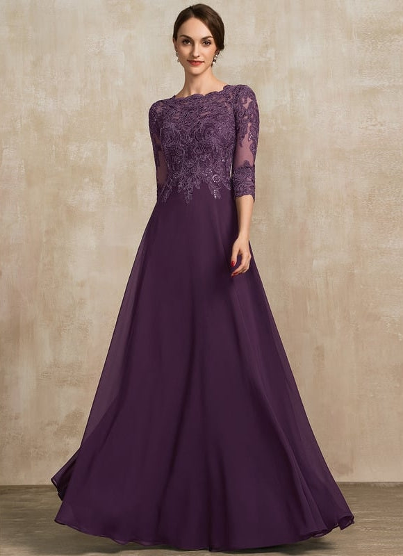 Robe Trapèze Élégance Marine Brodée - gallery 2