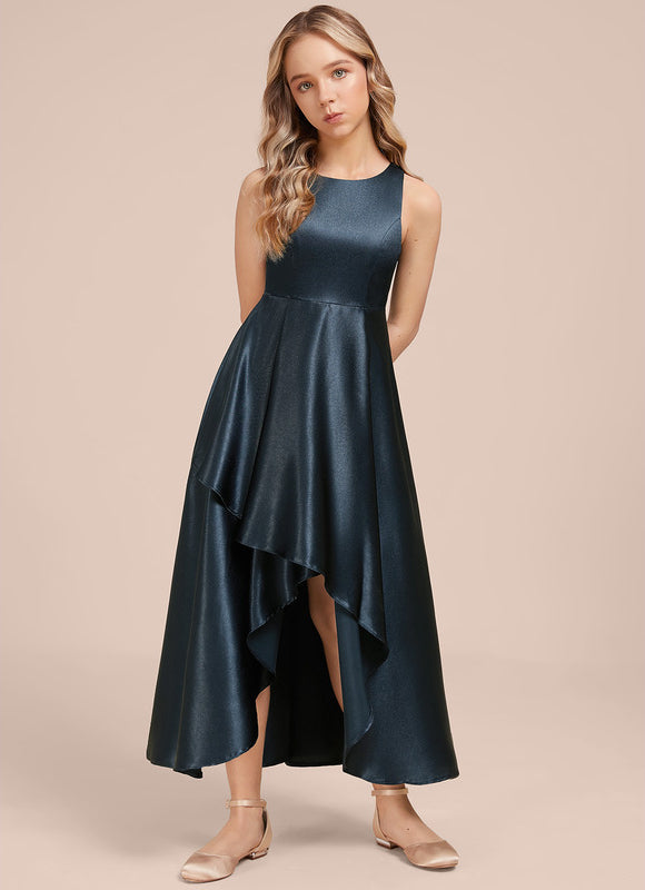 Robe Trapèze Satin Irisé - gallery 1