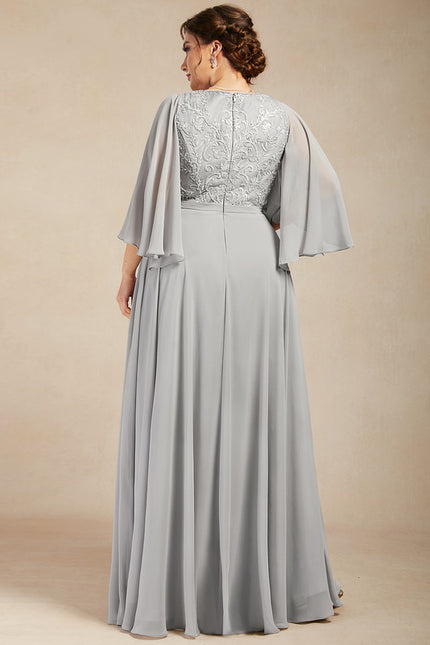 Robe Trapèze Satinée Étoilée - gallery 6