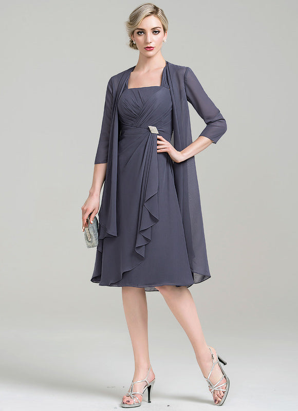 Robe Trapèze Charme Élégant - gallery 1