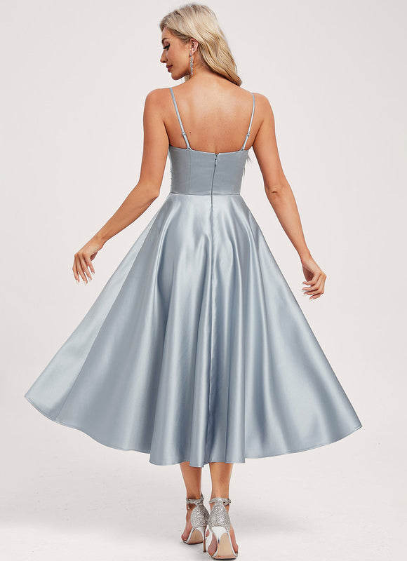 Robe Trapèze Satinée Luxe - gallery 4