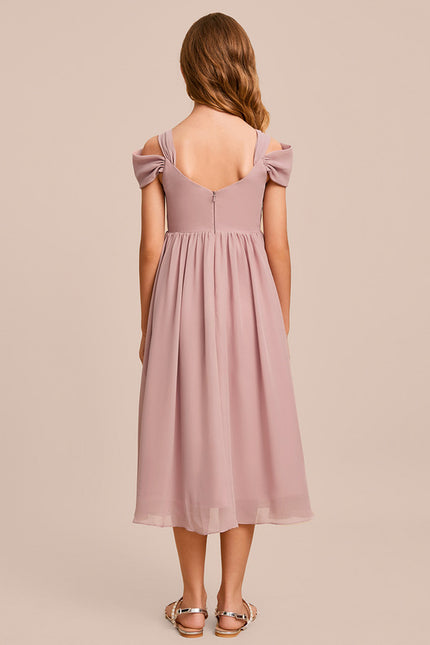 Robe Trapèze Satin Éthéré - gallery 5