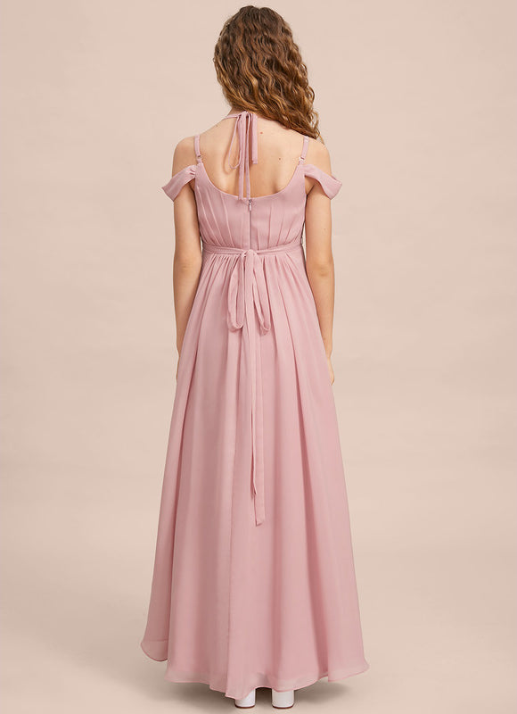 Robe Trapèze Rouge Velours Flottant - gallery 6