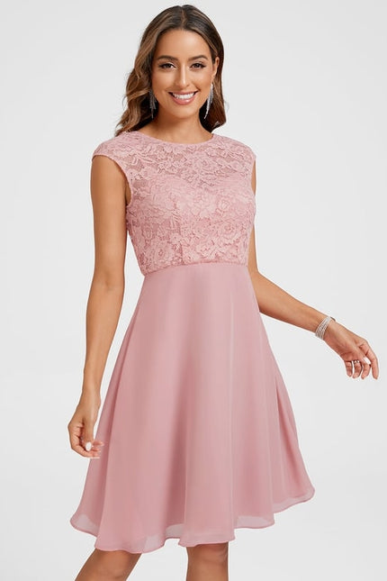 Robe Trapèze Douceur Rosée