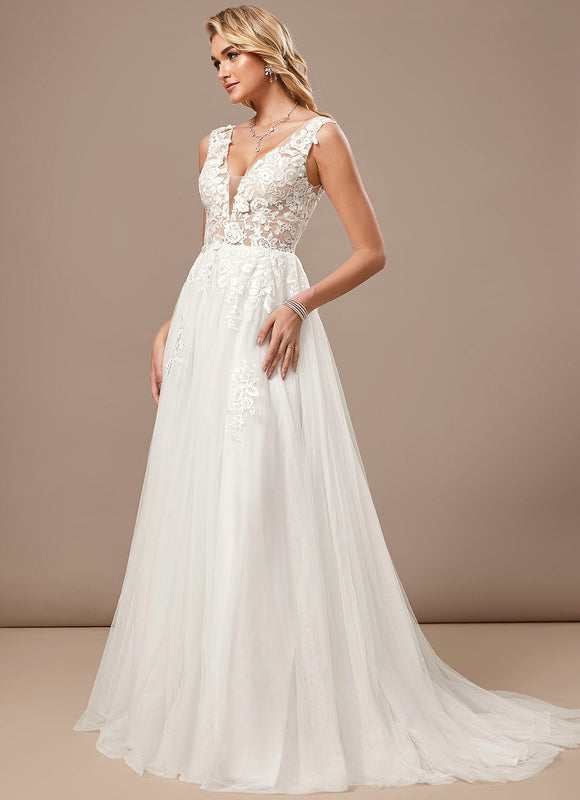 Robe Trapèze Éclat De Lune - gallery 2