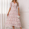 Robe Trapèze Éclat Floral