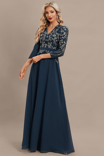 Robe Trapèze Étoile De Soie - gallery 3