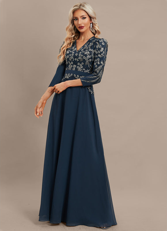 Robe Trapèze Étoile De Soie - gallery 3
