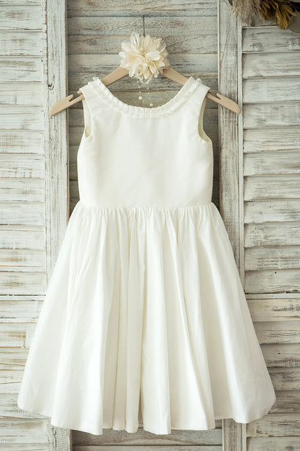 Robe Trapèze Pureté Satinée