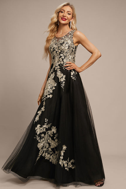 Robe Trapèze Aérienne Noir