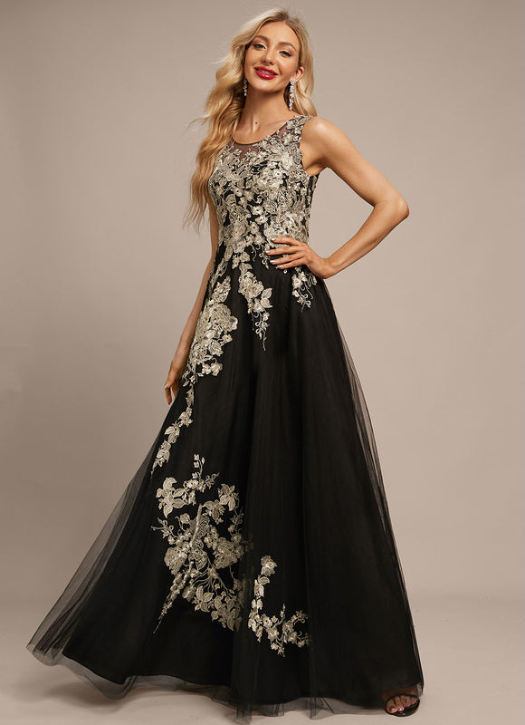 Robe Trapèze Aérienne Noir