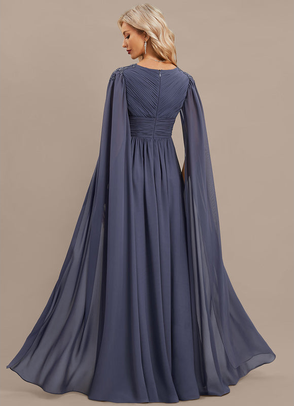 Robe Trapèze Nuit Céleste Satinée - gallery 6