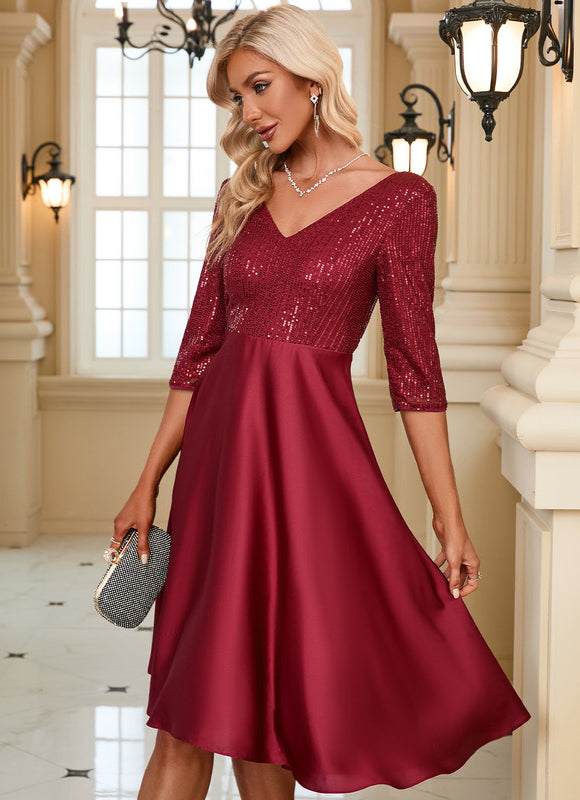 Robe Trapèze Sérénité Éclatante - gallery 1
