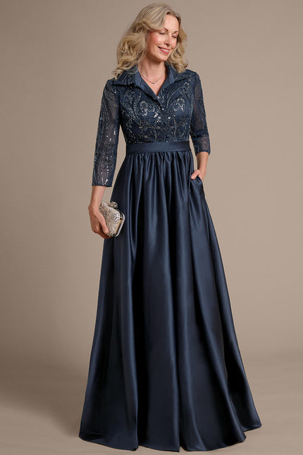 Robe Trapèze Chic Étoilé - gallery 5