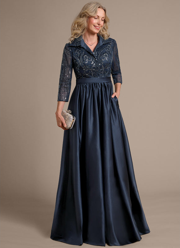Robe Trapèze Chic Étoilé - gallery 5