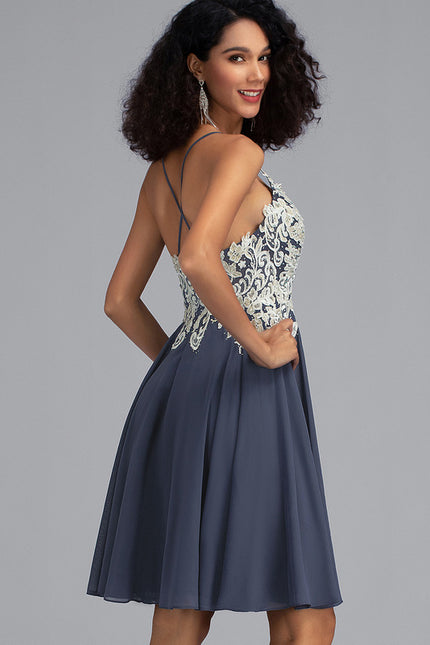 Robe Trapèze Émeraude Éphémère - gallery 3