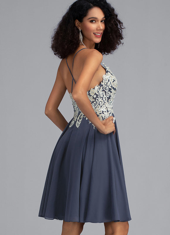 Robe Trapèze Émeraude Éphémère - gallery 3