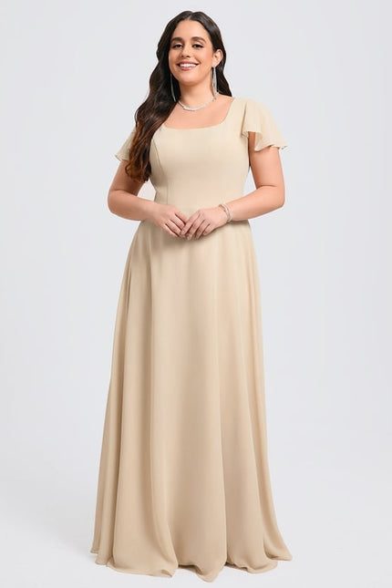 Robe Trapèze Flottante Aqua - gallery 8