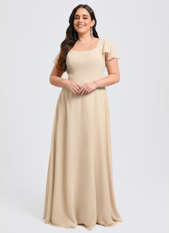 Robe Trapèze Flottante Aqua - gallery 8