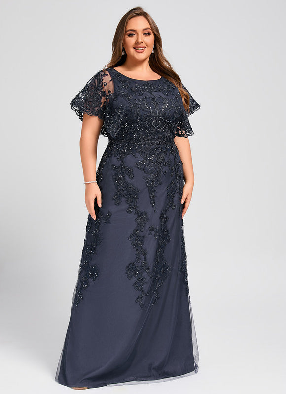 Robe Trapèze Nocturne Céleste - gallery 9