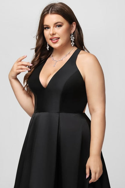 Robe Trapèze Floral Satinée - gallery 9