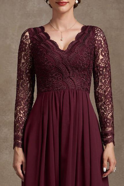 Robe Trapèze Élégance Frémissante - gallery 1