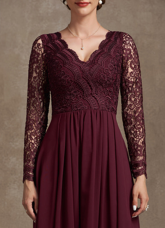 Robe Trapèze Élégance Frémissante - gallery 1