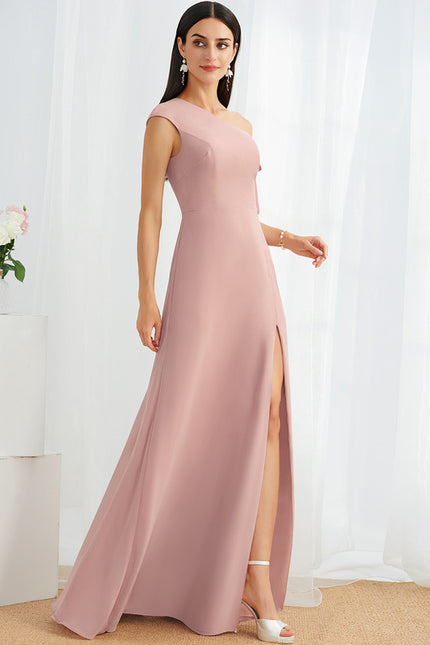 Robe Trapèze Rose Poudré Chic - gallery 4